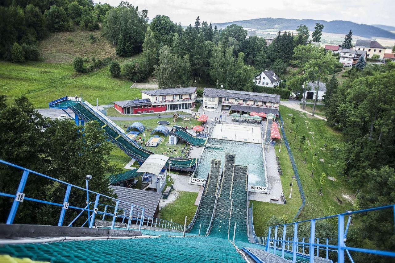 Penzion Acrobat Park Štíty Eksteriør billede