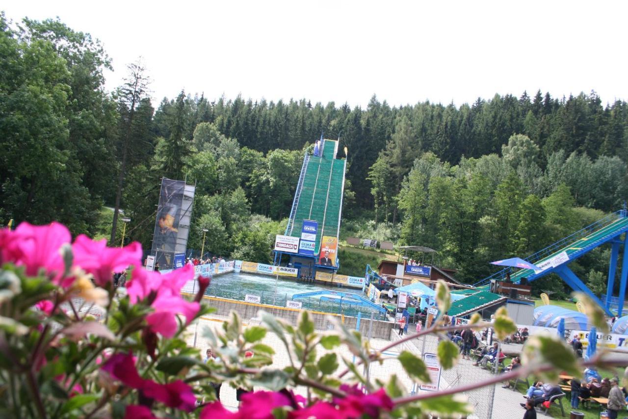 Penzion Acrobat Park Štíty Eksteriør billede